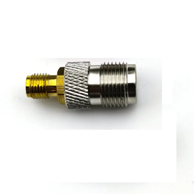 Переходник SMA-female - RP-TNC-female, 50 Ом, 1 шт