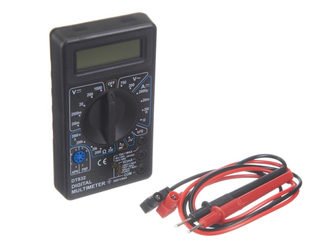 Мультиметр DT832 (коробка), Netko