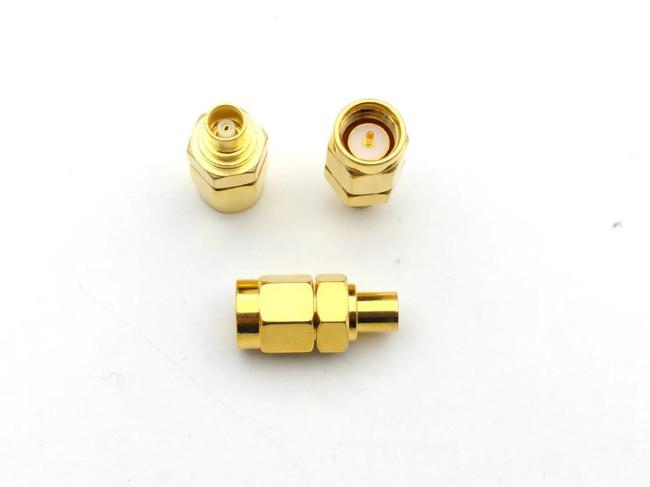 Переходник SMA-male - MCX-female, 50 Ом, 1 шт