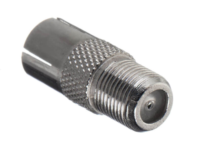 Переходник F-female на TV-female, P108-59, Netko, 4 шт