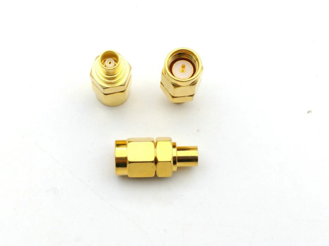 Переходник SMA-male - MCX-female, 50 Ом, 2 шт