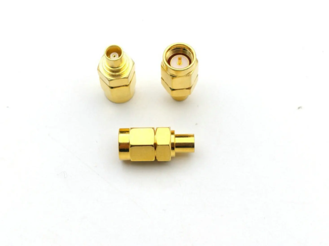 Переходник SMA-male - MCX-female, 50 Ом, 3 шт