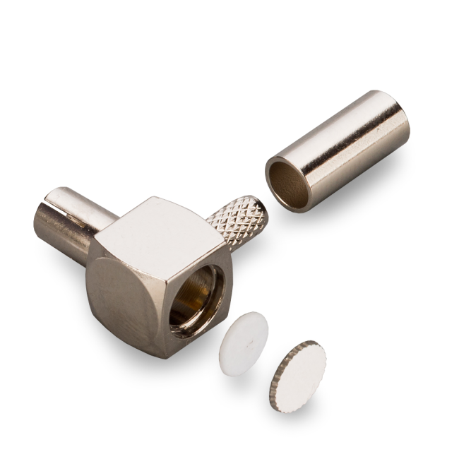 Разъем TS9 под кабель RG174, RG178, RG316, 50 Ом, обжимной под пайку, 10 шт. Разъем TS9 под кабель RG174, RG178, RG316, 50 Ом, обжимной под пайку, 10 шт.