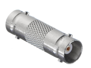 Переходник BNC-female - BNC-female, медный, покрытие цинк, Netko, 10 шт