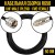 Кабельная сборка RG-58 (UHF-male (PL259) - FME-female), 4 метра