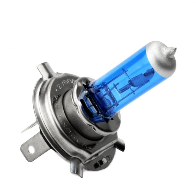 Лампа высокотемпературная MASUMA BLUE SKYGLOW H4 12V 60/55W (4200K)