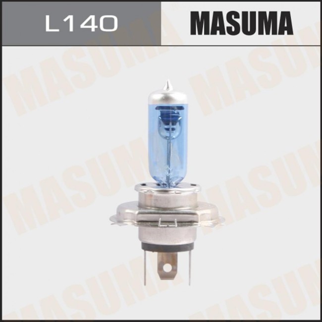 Лампа высокотемпературная MASUMA BLUE SKYGLOW H4 12V 60/55W (4200K)