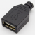 Комплект из 2-х разъемов USB2.0-male и USB2.0-female, под пайку