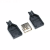 Комплект из 2-х разъемов USB2.0-male и USB2.0-female, под пайку