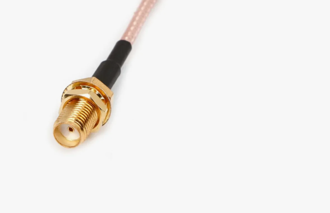 Комплект пигтейлов F-female - SMA-female, кабель RG316, 50 Ом, 15 см, 5 шт