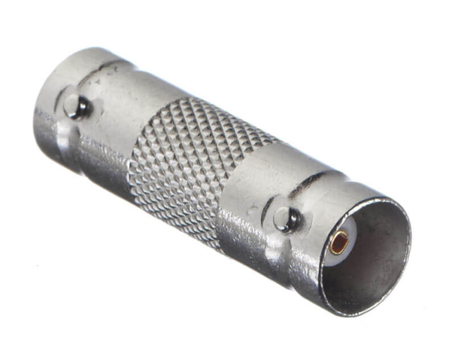 Переходник BNC-female - BNC-female, медный, покрытие цинк, Netko, 100 шт