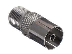 Переходник F-female на TV-female, P108-59, Netko, 50 шт