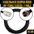 Кабельная сборка RG-58 (UHF-female (SO239) - F-male), 4 метра