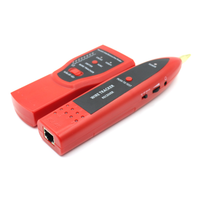 Трассоискатель кабельный (lan-тестер) MJ-268, тональный генератор с разъемами крокодил, чехол, батарейки в компплекте Трассоискатель кабельный (lan-тестер) MJ-268, тональный генератор с разъемами крокодил, чехол, батарейки в компплекте