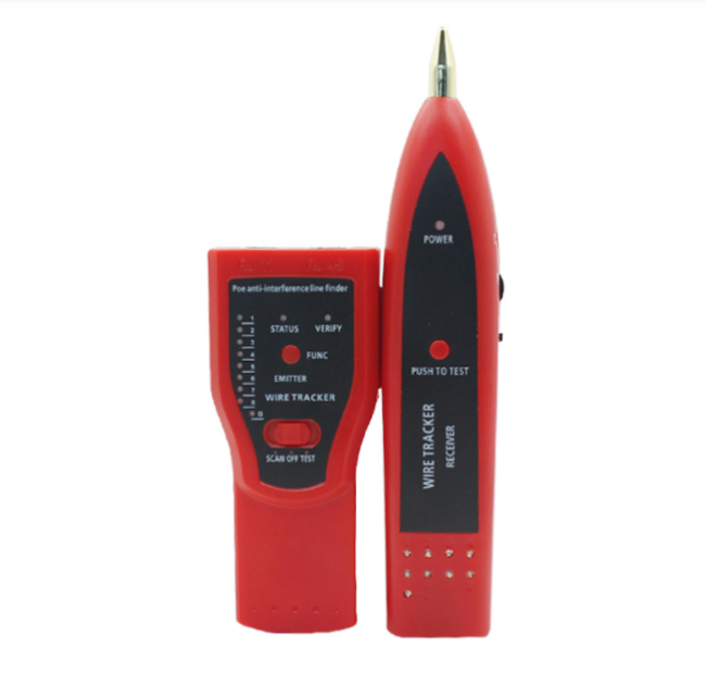 Трассоискатель кабельный (lan-тестер) MJ-268, тональный генератор с разъемами крокодил, чехол, батарейки в компплекте Трассоискатель кабельный (lan-тестер) MJ-268, тональный генератор с разъемами крокодил, чехол, батарейки в компплекте