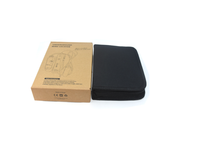 Кабельный тестер (трассоискатель) для кабеля, находящегося под землей, щуп с поисковой гирей, батарейки, чехол Кабельный тестер (трассоискатель) для кабеля, находящегося под землей, щуп с поисковой гирей, батарейки, чехол