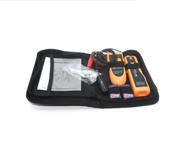 Кабельный тестер (трассоискатель) для кабеля, находящегося под землей, щуп с поисковой гирей, батарейки, чехол Кабельный тестер (трассоискатель) для кабеля, находящегося под землей, щуп с поисковой гирей, батарейки, чехол