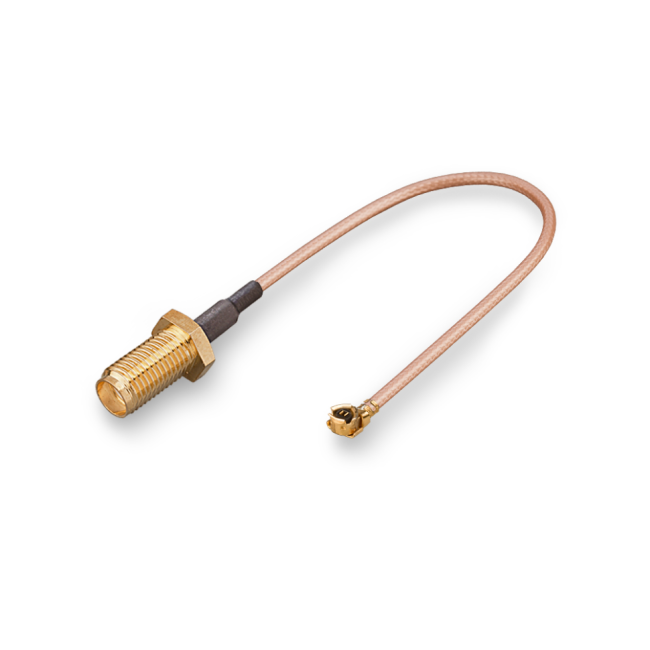 Комплект пигтейлов SMA-female - U.FL (IPEX), кабель RG178, 50 Ом, 15 см, 5 шт