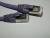 Патч корд 5 метров, FTP4, медный, cat.6, кабель для интернета RJ45, сетевой кабель ethernet, с переходником RJ-45 на RJ-45 в комплекте, фиолетовый